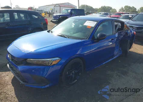 2024 Honda Civic Sport из США, поврежденный, VIN 2HGFE2F54RH595729